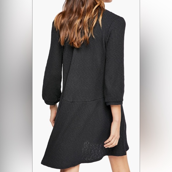 Free People Beach Blossum Button-Front Knit Dress - Picture 3 of 5